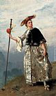Gustave Jean Jacquet On The Hilltop painting